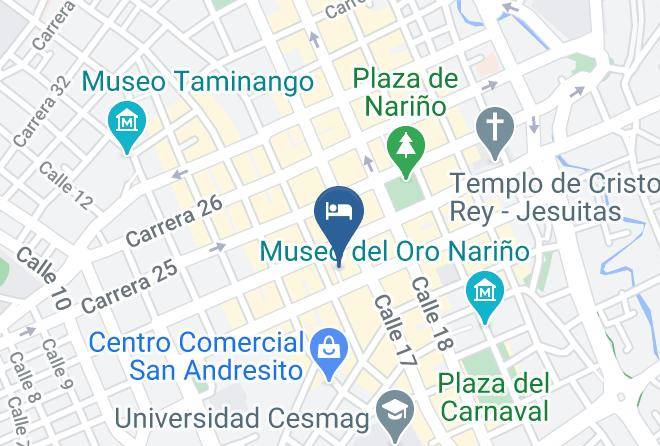 Pasto - Hotel El Dorado Maps