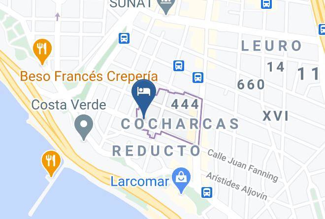 Miraflores - Hotel El Ducado Maps