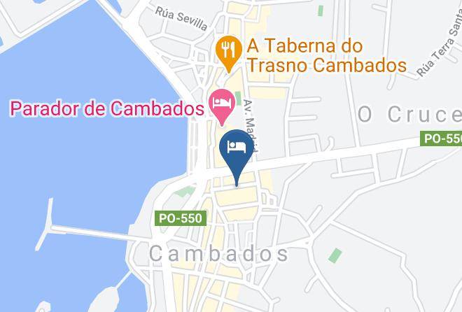 Pontevedra - Hotel El Duende Maps