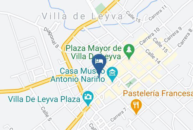 Villa De Leyva - Hotel El Eden Maps
