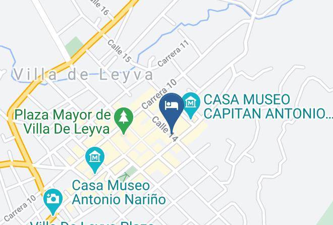 Villa De Leyva - Hotel El Embrujo Maps