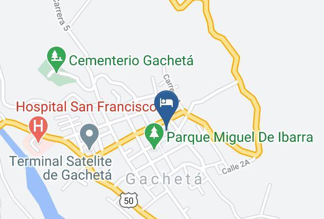 Gacheta - Hotel El Emporio Maps