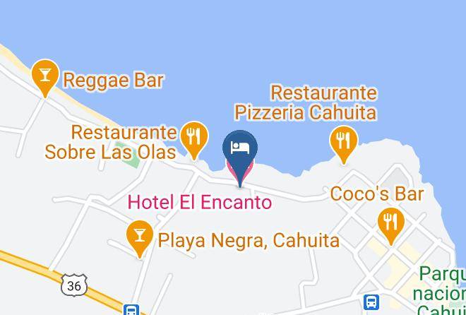 Talamanca - Hotel El Encanto Maps