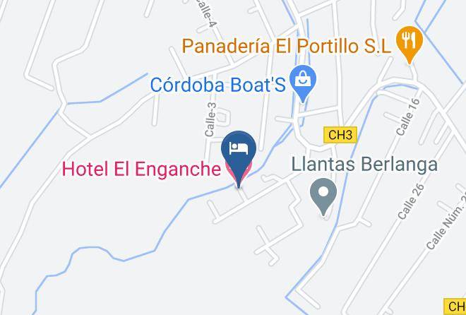 Cordoba - Hotel El Enganche Maps