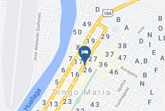 Leoncio Prado - Hotel El Ensueno Maps