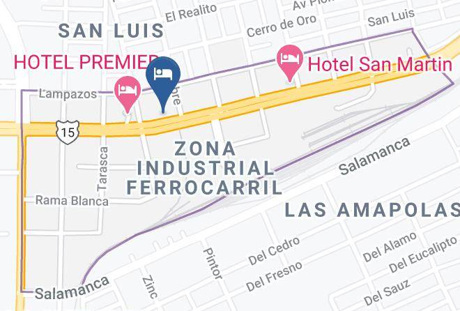 Hermosillo - Hotel El Faraon En Hermosillo Maps