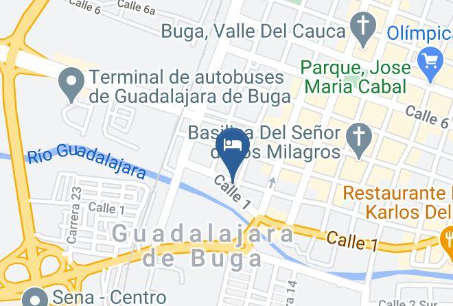 Buga - Hotel El Faro Buga Maps