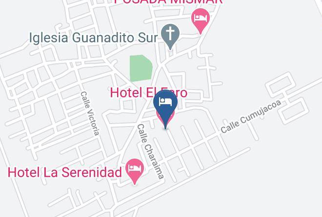 Los Taques - Hotel El Faro Maps