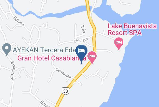 Santa Maria Department - Hotel El Faro Maps