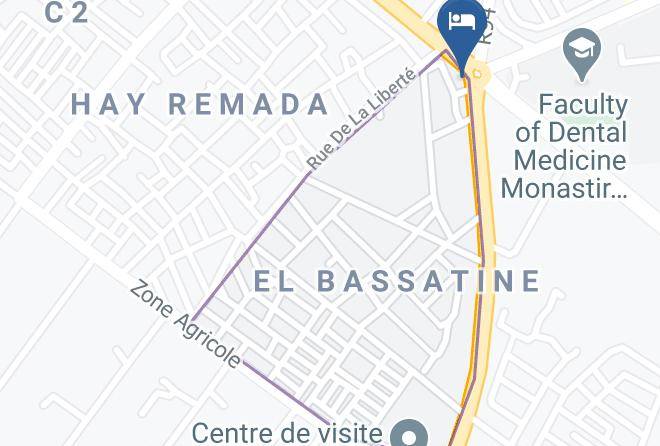 Tunisia - Hotel El Fawz Maps