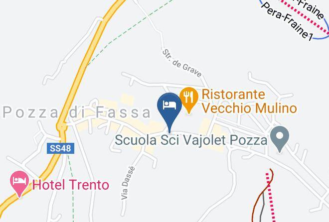 Trento - Hotel El Geiger Maps