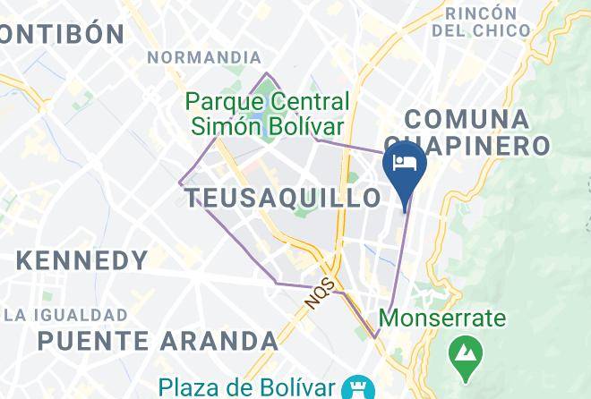 Bogota - Hotel Bogota Gran Marquez Maps