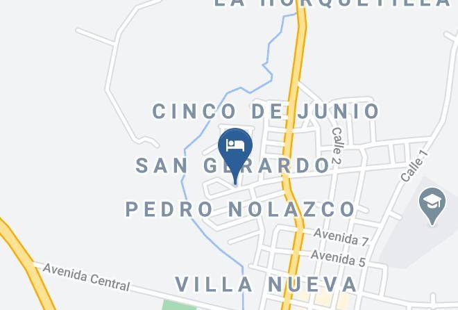 Bagaces - Hotel El Greco Maps