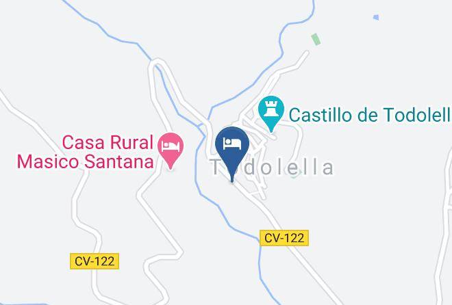 Castellon - Hotel El Guerrer Bar Restaurante Maps