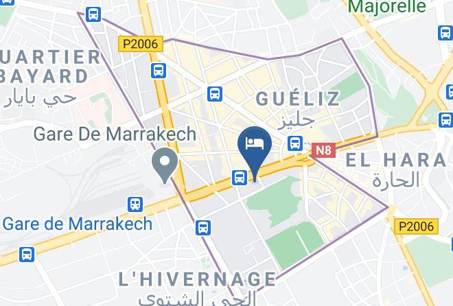 Marrakesh - Hotel El Harti Maps