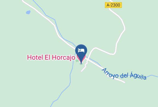 Hotel El Horcajo Map
