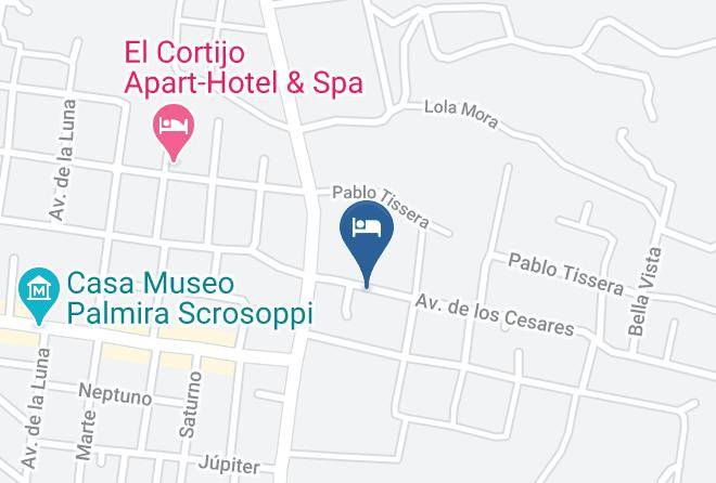 Santa Rosa Dellara - Hotel El Hornero Spa Maps