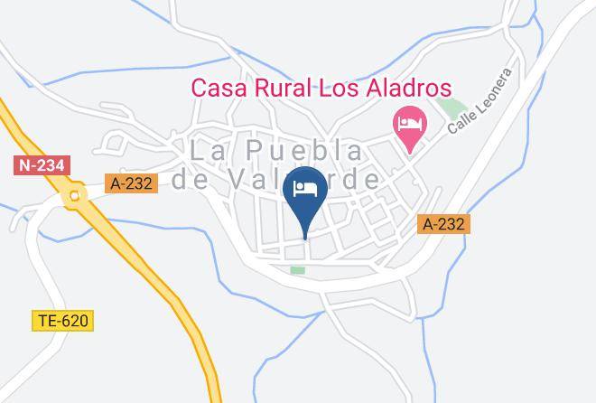 Teruel - Hotel El Horno Maps