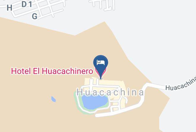 Ica - Hotel El Huacachinero Maps