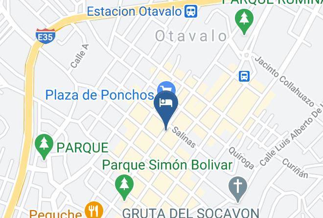 Otavalo - Hotel El Indio Maps