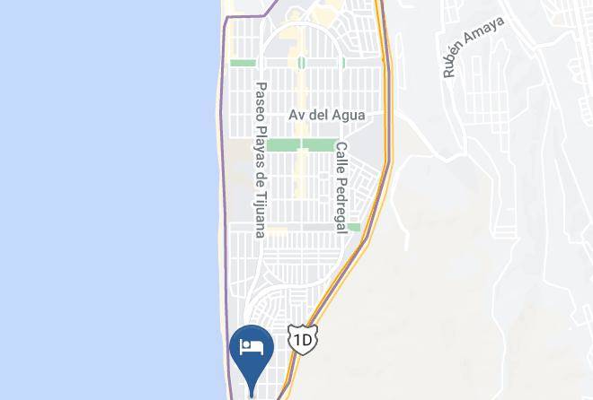 Tijuana - Hotel El Indio Maps