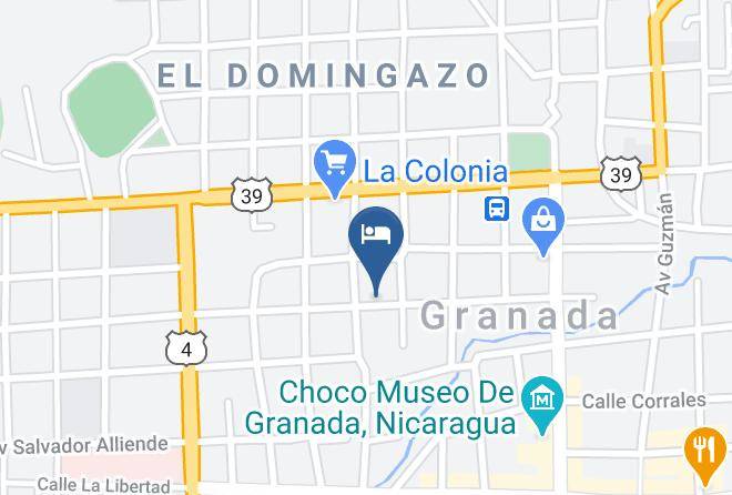 Granada - Hotel El Internacional Maps
