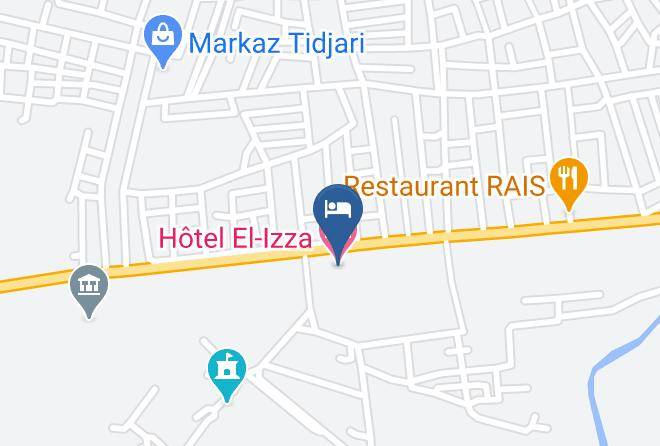 Tlemcen - Hotel El Izza Maps
