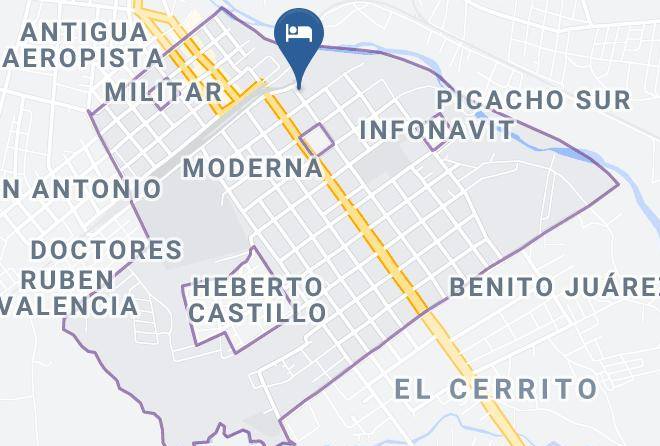 Ciudad Ixtepec - Hotel El Jabali Maps