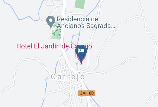 Cabezon De La Sal - Hotel El Jardin De Carrejo Maps