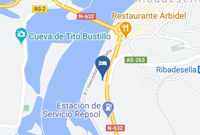 Asturias - Hotel El Jardin De Eugenia Maps