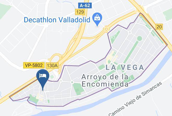 Hotel El Jardin De La Abadia Map