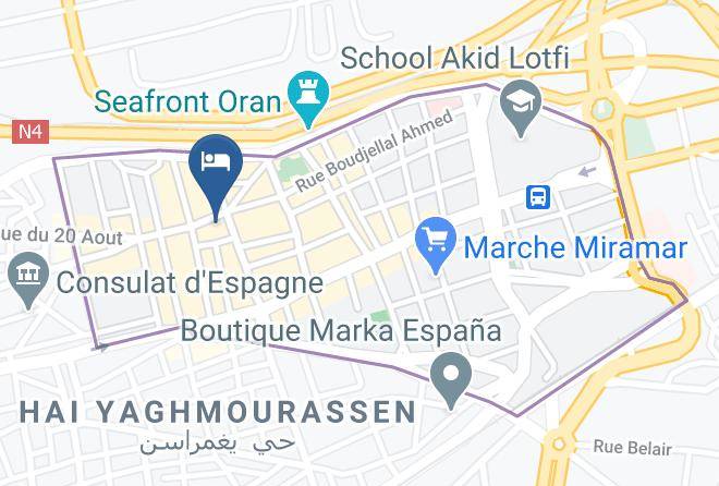 Oran - Hotel El Ksar Maps
