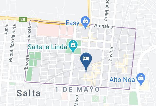 Salta - Hotel El Lagar Maps