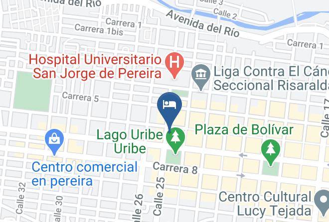 Pereira - Hotel El Lago 2 Maps