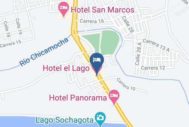 Paipa - Hotel El Lago Maps