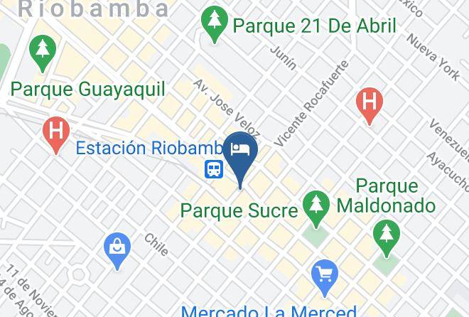 Riobamba - Hotel El Libertador Maps