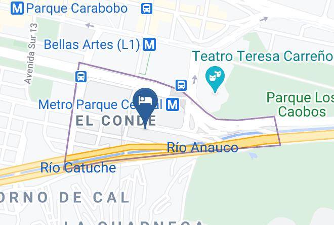 Caracas - Hotel El Limon Maps