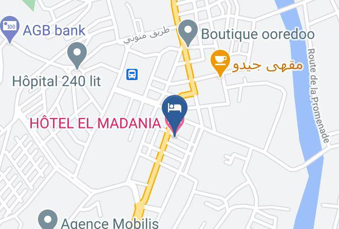 Bechar - Hotel El Madania Maps