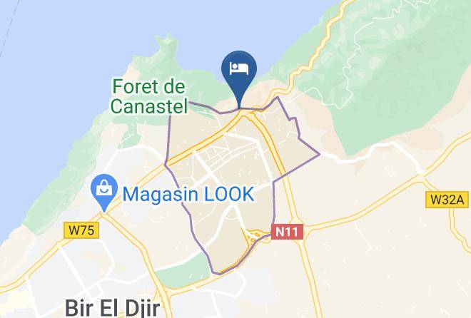 Oran - Hotel El Maghreb El Arabi Maps