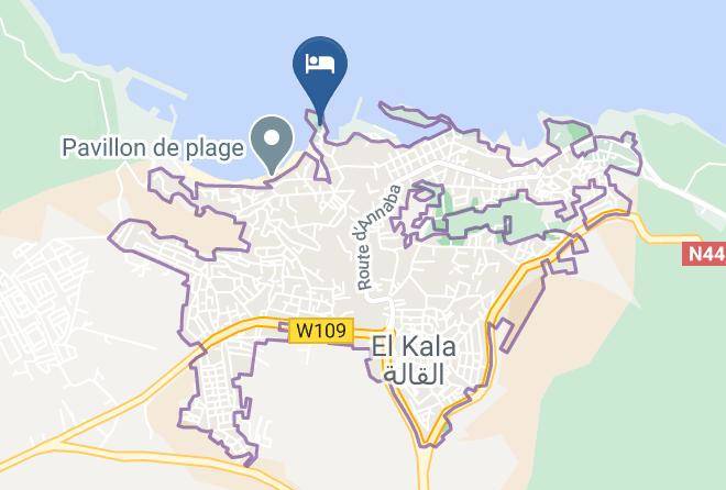El Taref - Hotel El Manar Maps