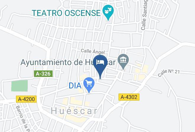 Granada - Hotel El Mano Maps