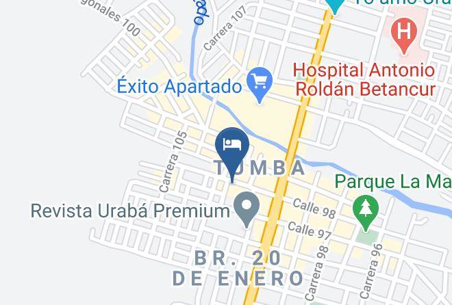 Apartado - Hotel El Manzano Maps