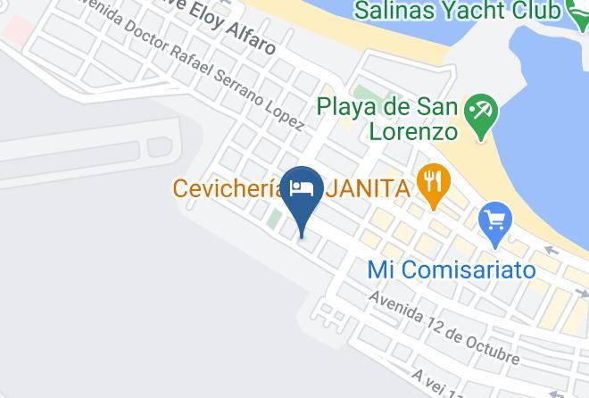 Salinas - Hotel El Marinero Maps