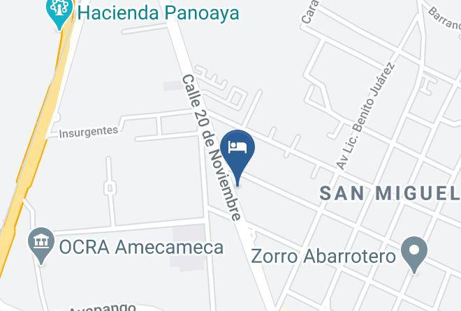 Amecameca - Hotel El Marques Maps