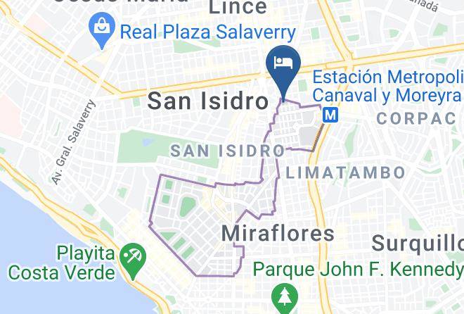 San Isidro - Hotel El Marques Maps