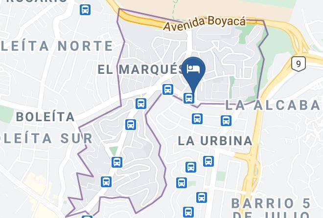 Caracas - Hotel El Marques Maps