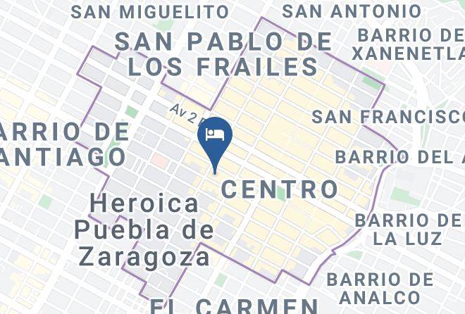 Heroica Puebla De Zaragoza Puebla - Hotel El Marques Del Angel Maps