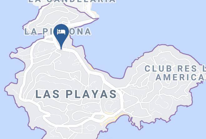 Acapulco De Juarez - Hotel El Mejicano Acapulco Maps