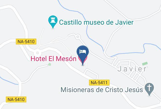 Navarra - Hotel El Meson Maps