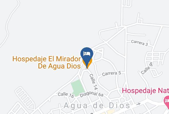 Agua De Dios - Hotel El Mirador Maps